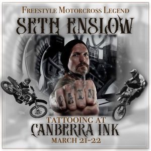Read more about the article SETH ENSLOW is coming to Canberra Ink